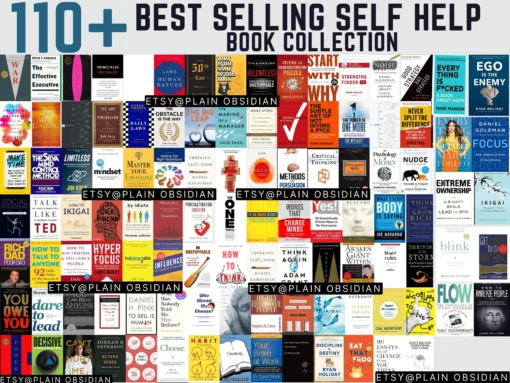 110+ Self Help and Self Care Ebook Bestseller Collection