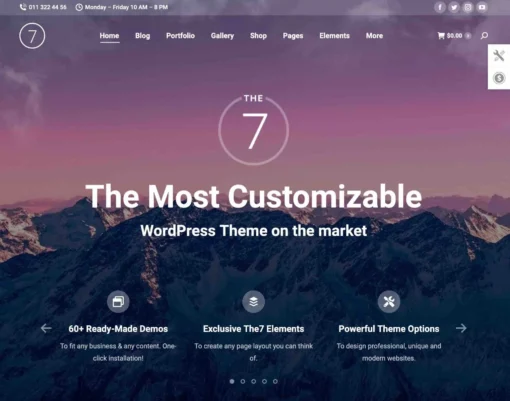 The7 WordPress Theme